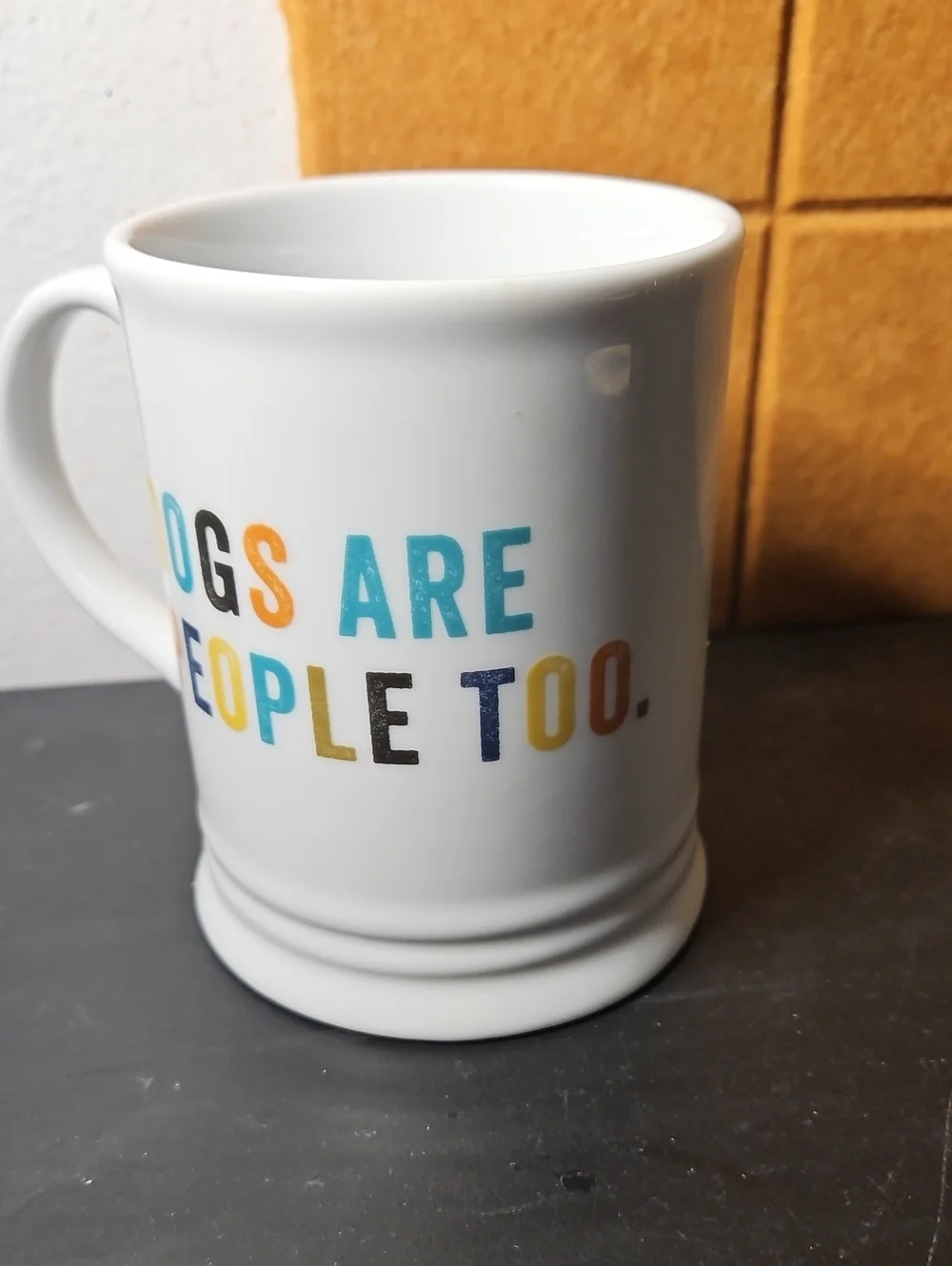 DOGS ARE PEOPLE TOO MUG